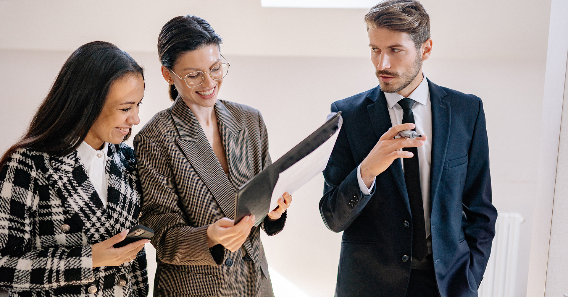 Group working omega watch